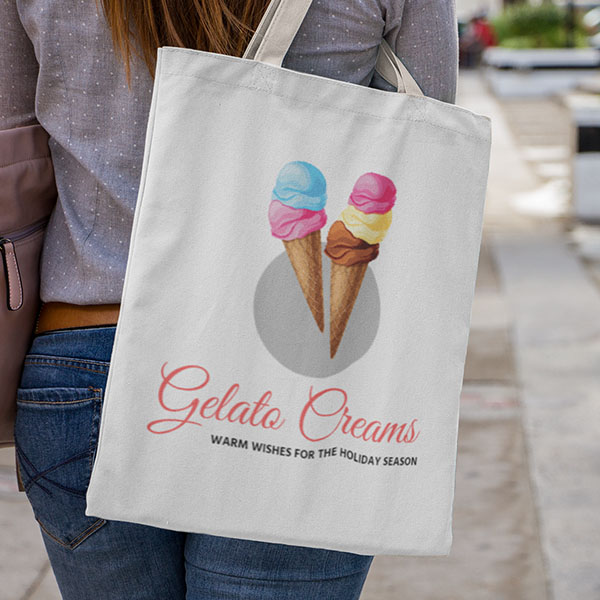 Digital printing on Fabric Tote bags-SMART PRINT